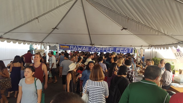 Kakaako Farmer’s Market – Coffee Festival 2016